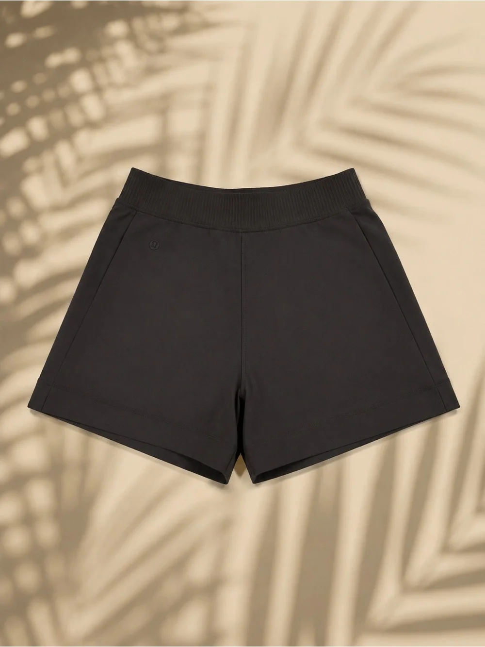 Lululemon Black Stretch Woven Relaxed-Fit High-Rise Short 4